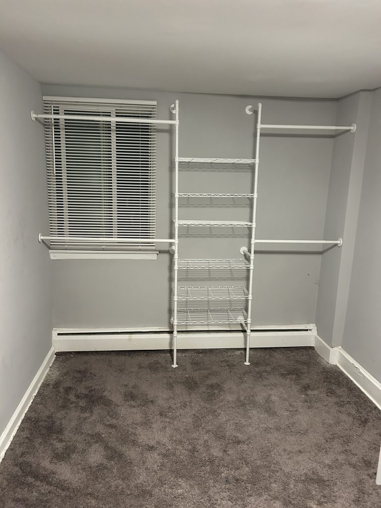 shelving system white